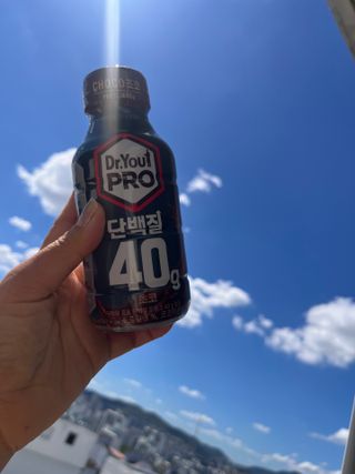 닥터유 프로 단백질 드링크 40g 초코 닥터유 프로 단백질드링크 40g 초코 — 4.5점을 준 리뷰어가 2024년 8월 올린 사용 사진