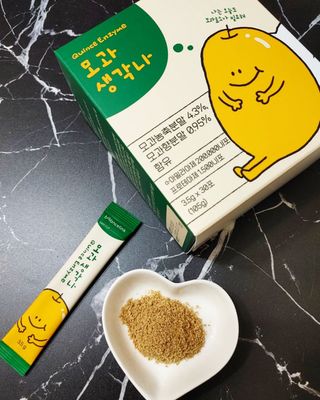 탄수화물 지방 곡물 발효 소화 분해 효소 밸런스링크 모과생각나 — 5점을 준 리뷰어가 2022년 5월 올린 사용 사진