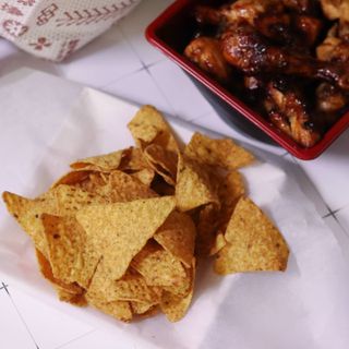 롯데제과 도리토스 갈비천왕치킨맛 X 굽네 갈비천왕 — 5점을 준 리뷰어가 2021년 7월 올린 사용 사진