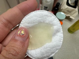 스킨큐어 산다화 순한 클렌징 동백 오일 200ml — 5점을 준 리뷰어가 2023년 12월 올린 사용 사진