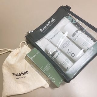 프랑스 뷰티메드 OFL 리밸런싱 케어 3종 키트 (OFL세럼 30ml & 딸라스파 어메니티 4종 증정) — 5점을 준 리뷰어가 2022년 9월 올린 사용 사진