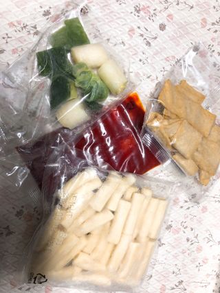 응큼떡볶이 — 3점을 준 리뷰어가 2021년 3월 올린 사용 사진