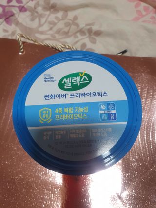 셀렉스 썬화이버 프리바이오틱스 — 3점을 준 리뷰어가 2021년 12월 올린 사용 사진