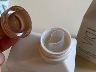 마더케이 디아 프리미엄 아기세제&섬유유연제 — 4점을 준 리뷰어가 2021년 10월 올린 사용 사진