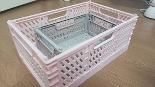 에프에이치아이코리아 다용도 폴딩박스 — 5점을 준 리뷰어가 2021년 6월 올린 사용 사진