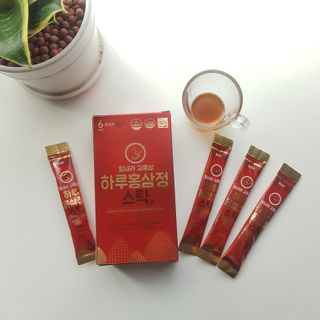 힘내라김홍삼 하루홍삼정스틱 10g x 10포 — 4.5점을 준 리뷰어가 2021년 3월 올린 사용 사진
