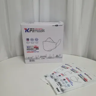 케이파이 항균 마스크 [케이파이] 항균 마스크 60매입 (개별 포장) 숨쉬기 편하여, 야외에서 운동할 때 사용이 편합니다. — 5점을 준 리뷰어가 2022년 7월 올린 사용 사진