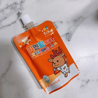 [몸엔용] 아이가 먹는 달콤 국산녹용 키엔용 비타  80ml x 10포 — 5점을 준 리뷰어가 2021년 7월 올린 사용 사진