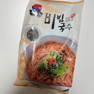 [한면원] 비빔국수 2인분 — 4.5점을 준 리뷰어가 2022년 8월 올린 사용 사진