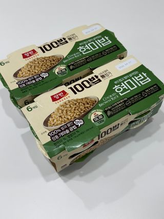 [구매평]양반 동원 양반 100밥 현미밥, 130g, 12개 — 5점을 준 리뷰어가 2025년 4월 올린 사용 사진