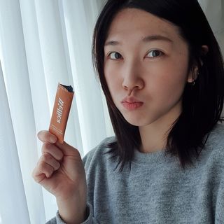 웰리카 다이어트 프로바이오틱스 — 4점을 준 리뷰어가 2021년 2월 올린 사용 사진