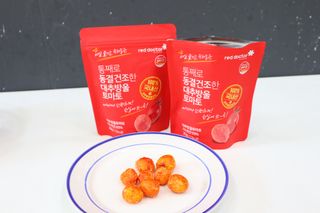 레드닥터 완숙토마토 + 통째로 동결건조한 대추방울토마토 — 5점을 준 리뷰어가 2022년 11월 올린 사용 사진