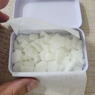 [아이스칩스] 무설탕 비건 자일리톨 캔디 7종 2개기준 — 4.5점을 준 리뷰어가 2021년 7월 올린 사용 사진