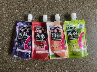 ORIHIRO 오리히로 곤약젤리 제로칼로리 130g 4종 4팩(맛별로 1팩씩) — 5점을 준 리뷰어가 2023년 3월 올린 사용 사진