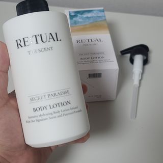 레츄얼 더 센트 바디로션 시크릿 파라다이스(500ml) — 5점을 준 리뷰어가 2022년 10월 올린 사용 사진