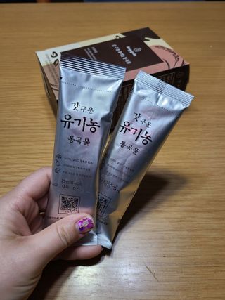 씨알푸드 유기농 쌀 시리얼 390g + 갓 구운 유기농 발아통곡물 150g — 5점을 준 리뷰어가 2022년 1월 올린 사용 사진