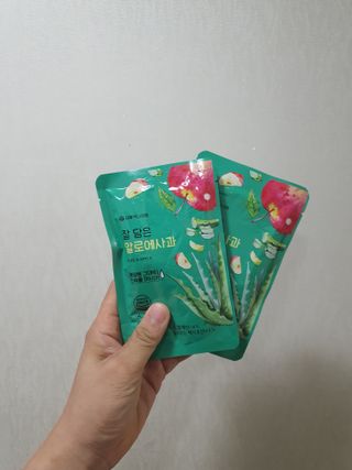 서울약사신협 잘 담은 알로애사과_70ml x 30포 — 5점을 준 리뷰어가 2021년 10월 올린 사용 사진