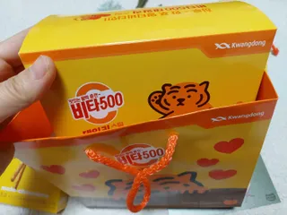 광동생활건강 [광동] 비타500데일리스틱  ★빼빼로데이★ 30포+70포+ 뚱랑이스티커+빼빼로+쇼핑백 — 5점을 준 리뷰어가 2022년 11월 올린 사용 사진