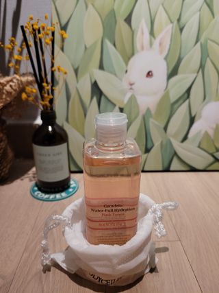 [바디셀런스] 속보습+사용감+향 모두 잡은 / 세라드린 속보습 핑크토너 300ml — 5점을 준 리뷰어가 2022년 3월 올린 사용 사진