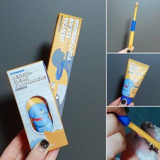 Pethroom 페스룸 PETHROOM DENTAL CARE SET 페스룸 덴탈 케어 세트 / 덴탈 클린 칫솔 + 덴탈 클린 치약 — 5점을 준 리뷰어가 2020년 12월 올린 사용 사진