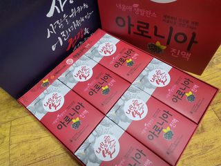 서울약사신협_내몸애생발란스아로니아_70ml x 30포 — 4.5점을 준 리뷰어가 2021년 7월 올린 사용 사진