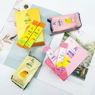 비타앤C 레몬맛, 망고맛 — 5점을 준 리뷰어가 2021년 4월 올린 사용 사진