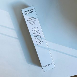 라이브용 [NEW_버진팜스 깨죽크림] 쓱- 바르면 잡티가 사라지는 광/톤/결 비타민크림 — 5점을 준 리뷰어가 2021년 10월 올린 사용 사진