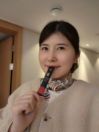 [푸름웰니스] 프리미엄 6년근 홍삼스틱 3mg x 100포 — 5점을 준 리뷰어가 2022년 3월 올린 사용 사진