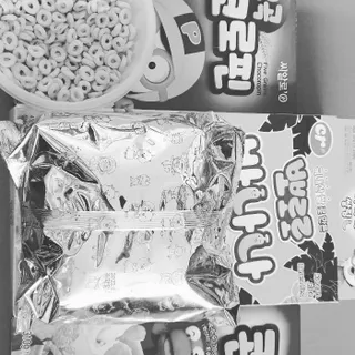 씨알푸드 뽀로로 시리얼 3종 — 5점을 준 리뷰어가 2022년 2월 올린 사용 사진