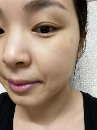 프리마인 메이크업과 들뜨는 각질까지 한방에 깐달걀로! 순하기까지한 셀베이스 그린티클렌저(200ml) — 5점을 준 리뷰어가 2023년 4월 올린 사용 사진