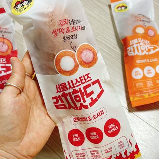 [서울시스터즈] ★카카오메이커스 완판 레전드템, 김치핫도그 신상★ 프렌즈 4종 SET — 4.5점을 준 리뷰어가 2021년 10월 올린 사용 사진