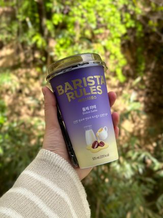 바리스타룰스 돌체 라떼 — 5점을 준 리뷰어가 2023년 4월 올린 사용 사진