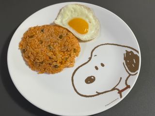한성기업 무볼레 왕건더기 볶음밥 묵은지삼겹살 — 5점을 준 리뷰어가 2021년 10월 올린 사용 사진