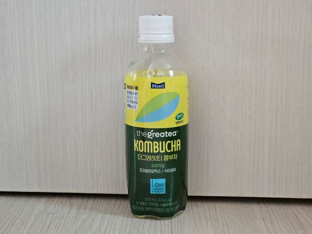 [매일유업] 더그레잇티 44kcal 콤부차 300ml *12개입 (오리지널 6개+베리리치 6개) 리뷰 사진