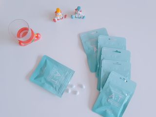 입 냄새 완화에 도움을 주는 에티켓 캔디 앳캔디 스트롱민트 — 5점을 준 리뷰어가 2021년 1월 올린 사용 사진