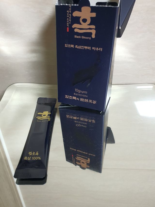 흑삼한뿌리 파우더 리뷰 사진