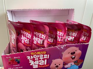 [팔도] 잔망루피젤리 믹스베리맛 42g 8개 — 5점을 준 리뷰어가 2022년 2월 올린 사용 사진