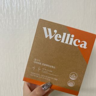 웰리카 다이어트 프로바이오틱스 — 5점을 준 리뷰어가 2021년 2월 올린 사용 사진