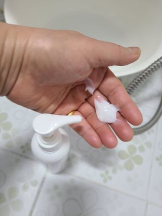 어코어 데미지케어 컨디셔너 — 4점을 준 리뷰어가 2021년 1월 올린 사용 사진