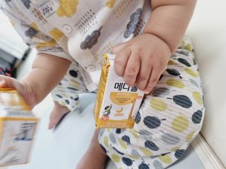 메디웰 페디아드링크 미니 바나나맛 — 5점을 준 리뷰어가 2022년 8월 올린 사용 사진
