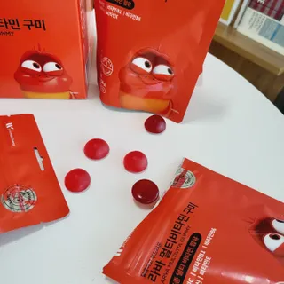 [푸름웰니스] 라바 멀티비타민 구미 36g — 5점을 준 리뷰어가 2022년 3월 올린 사용 사진