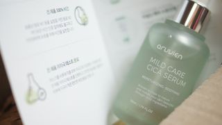 아르비엔 마일드케어 비건 시카세럼 — 5점을 준 리뷰어가 2021년 2월 올린 사용 사진