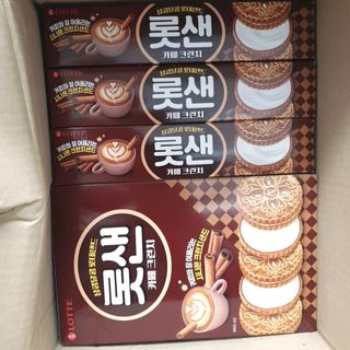 롯데제과 롯샌 카페크런치 — 5점을 준 리뷰어가 2021년 10월 올린 사용 사진