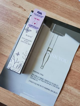 브에노 마더워트 시크릿 퍼퓸 미스트 — 5점을 준 리뷰어가 2021년 6월 올린 사용 사진