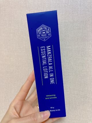 맨즈랄라 올인원 에센셜 로션 1개 — 5점을 준 리뷰어가 2021년 6월 올린 사용 사진