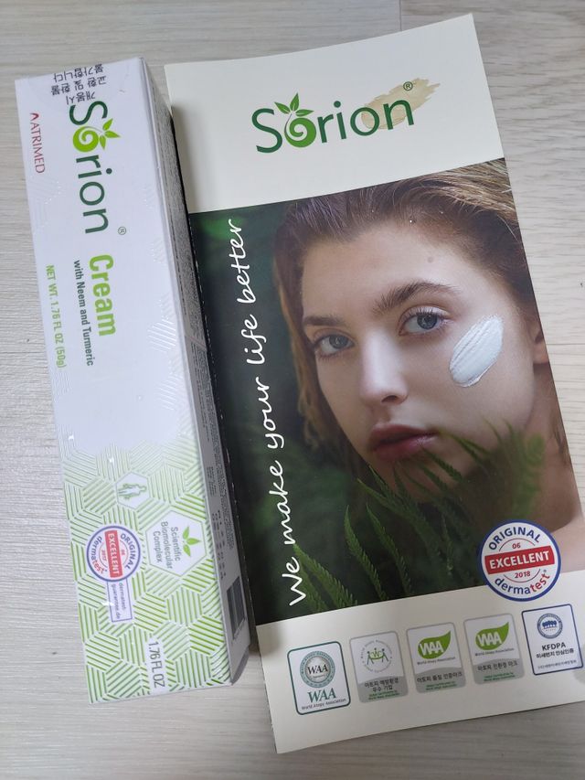 건선/아토/습진/민감성 피부 천연보습진정크림 소리온 크림 & 센시티브 크림 50g 리뷰 사진
