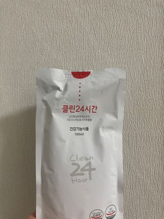 클린24시간 1BOX(5포) + 전용보틀(500ml) — 4.5점을 준 리뷰어가 2023년 3월 올린 사용 사진