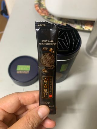 프리마인 자체 기업부설 연구소에서 찾아낸 건강한 수면의 비밀.  슬립토 플러스 30포 — 5점을 준 리뷰어가 2023년 9월 올린 사용 사진