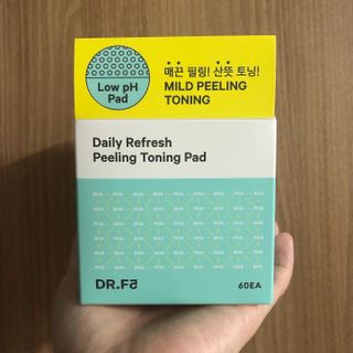 닥터에프파이브 데일리 리프레쉬 필링 토닝 패드 60매 — 5점을 준 리뷰어가 2022년 5월 올린 사용 사진