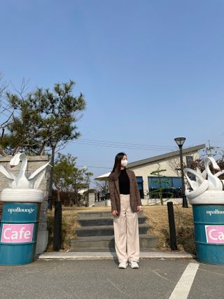 [에이블밤부] 리퓨어 쿠퍼 마스크 10color — 5점을 준 리뷰어가 2021년 3월 올린 사용 사진